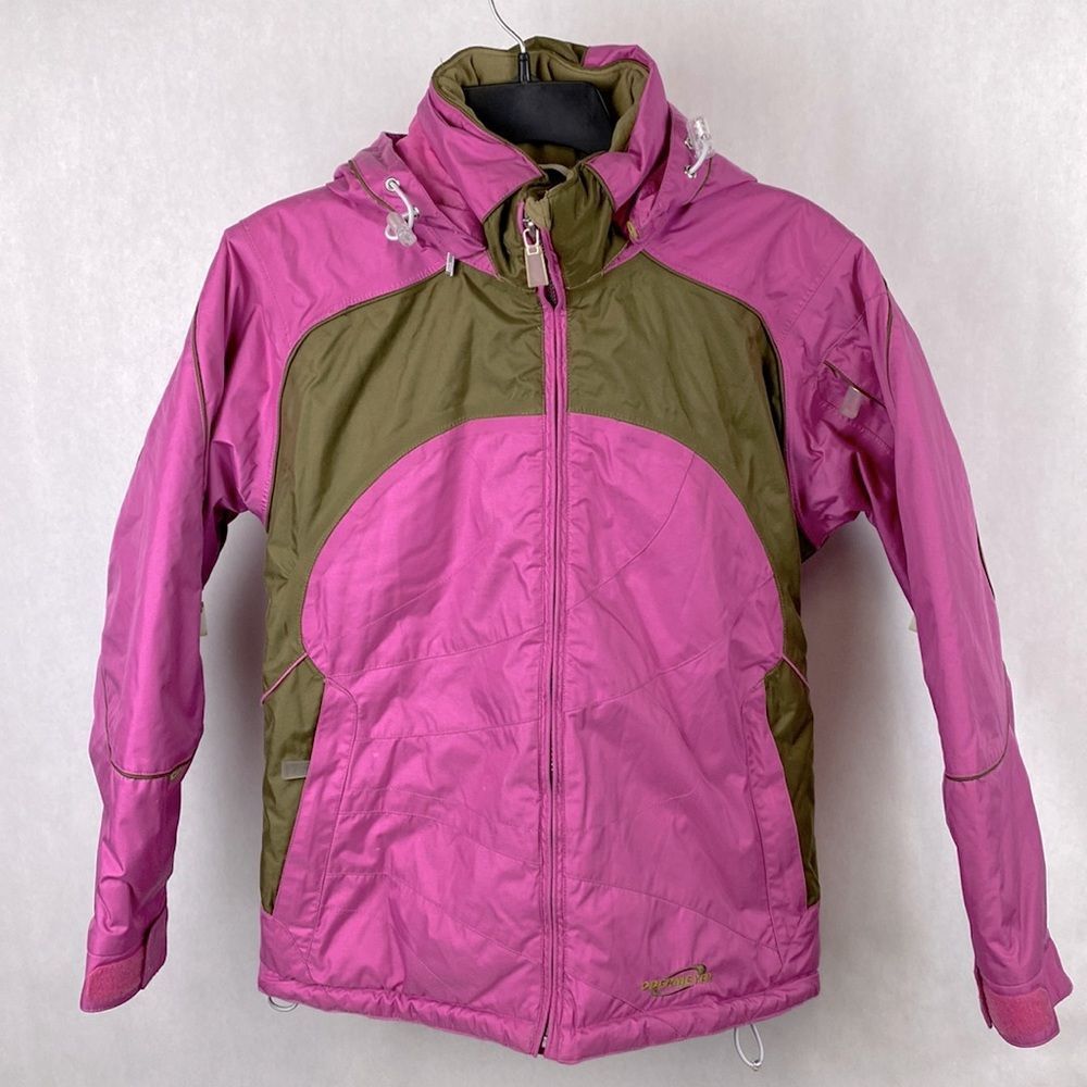 Obermeyer alt 3 Girls Ski Coat Jacket Juniors 14 alt3 Weather X4 System EUC
